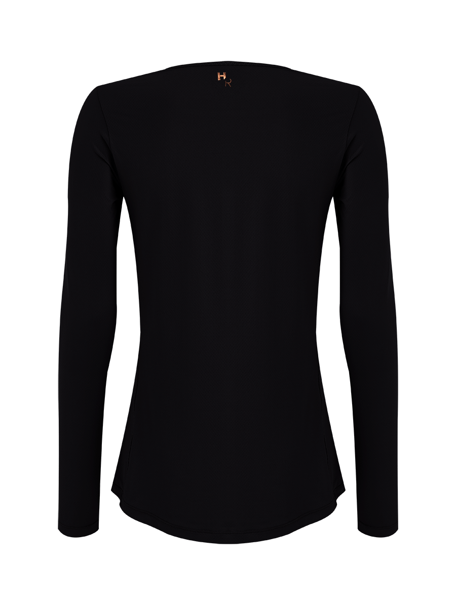 T-shirt Manga Longa Preto — foto 15