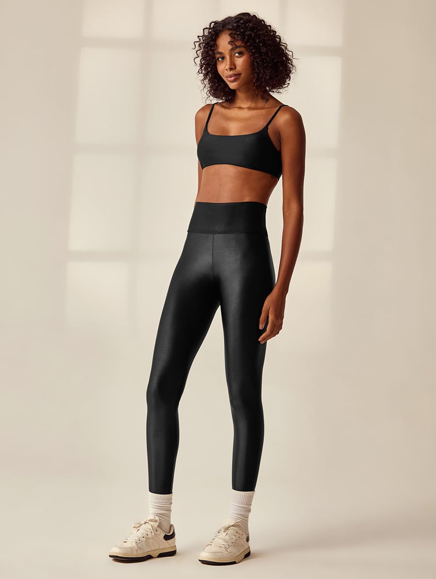 Calça Legging Cirré Preto — foto 10