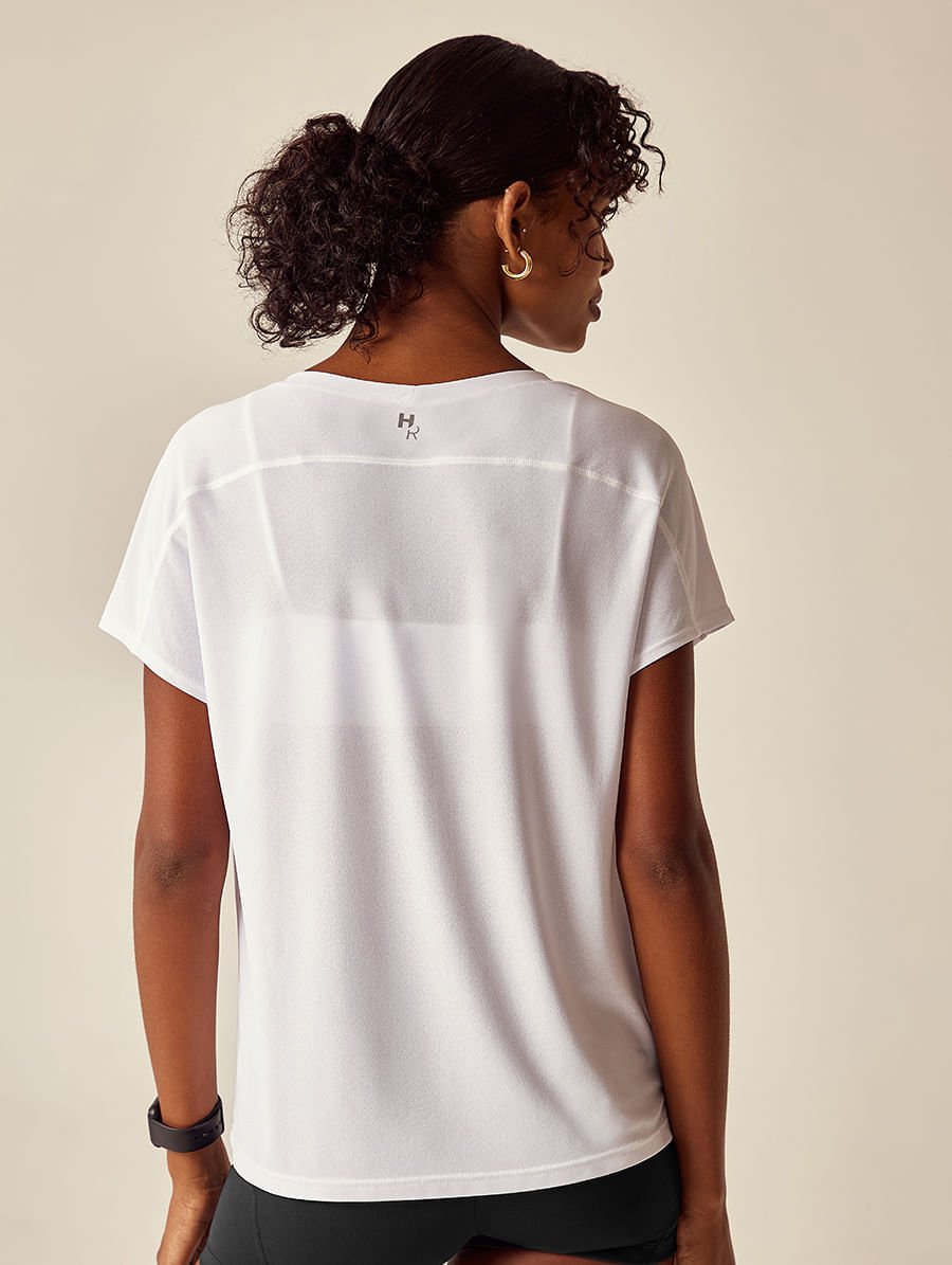 T-shirt Manga Curta Oversized Branco — foto 2