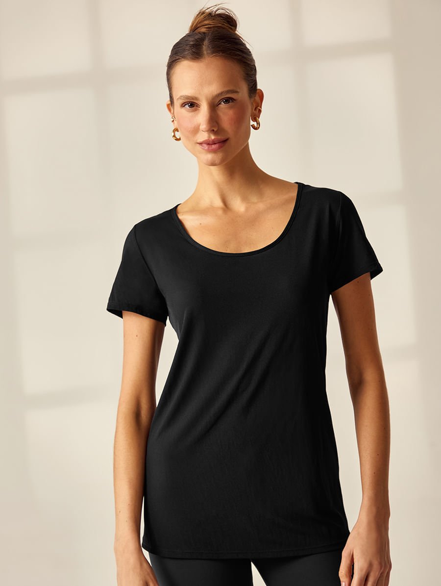 T-shirt Arcos Resort Preto — foto 3