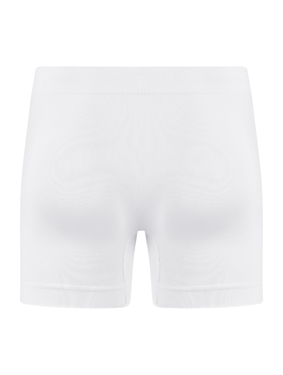 Cueca Boxer Sem Costura Em Microfibra Light Branco — foto 5